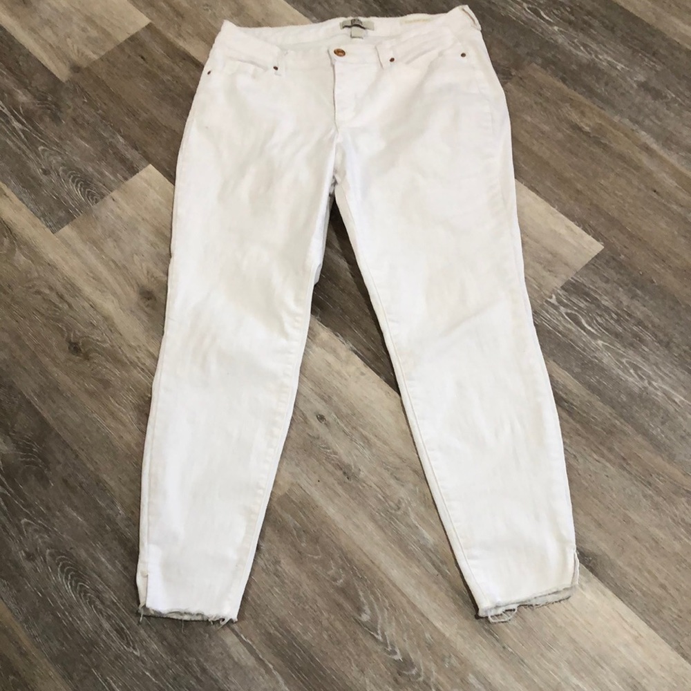 Vintage America Blues White Jeans